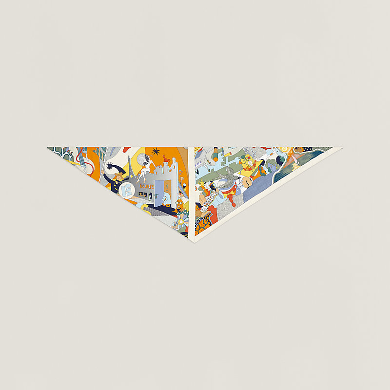Toteme Satin Triangle Scarf | Neiman Marcus